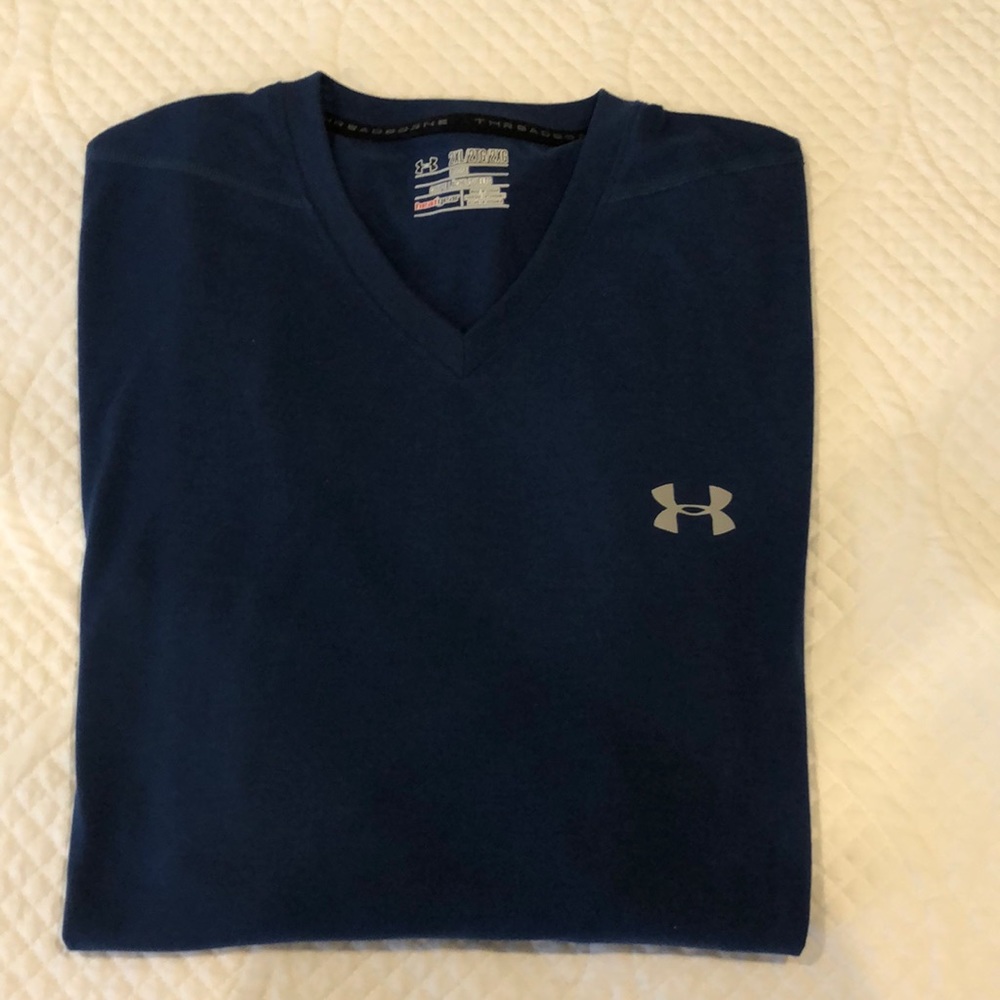 2XL Under Armor T-Shirt Navy Blue